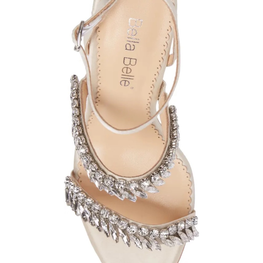 BNWOB Bella Belle Belinda Embellished Sandal size 9 Wedding - Picture 5 of 8